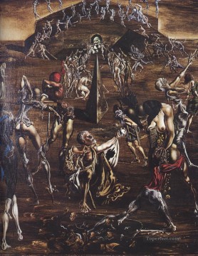 抽象的かつ装飾的 Painting - 肉体のシュルレアリスムの復活